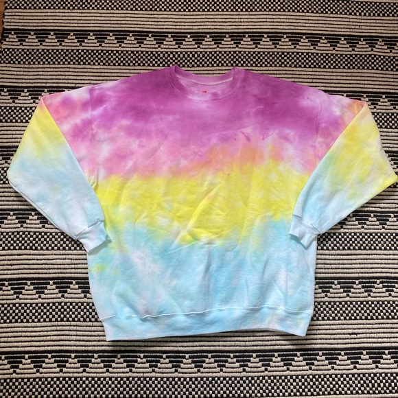 Tops - Tie Dye Crewneck Sweater